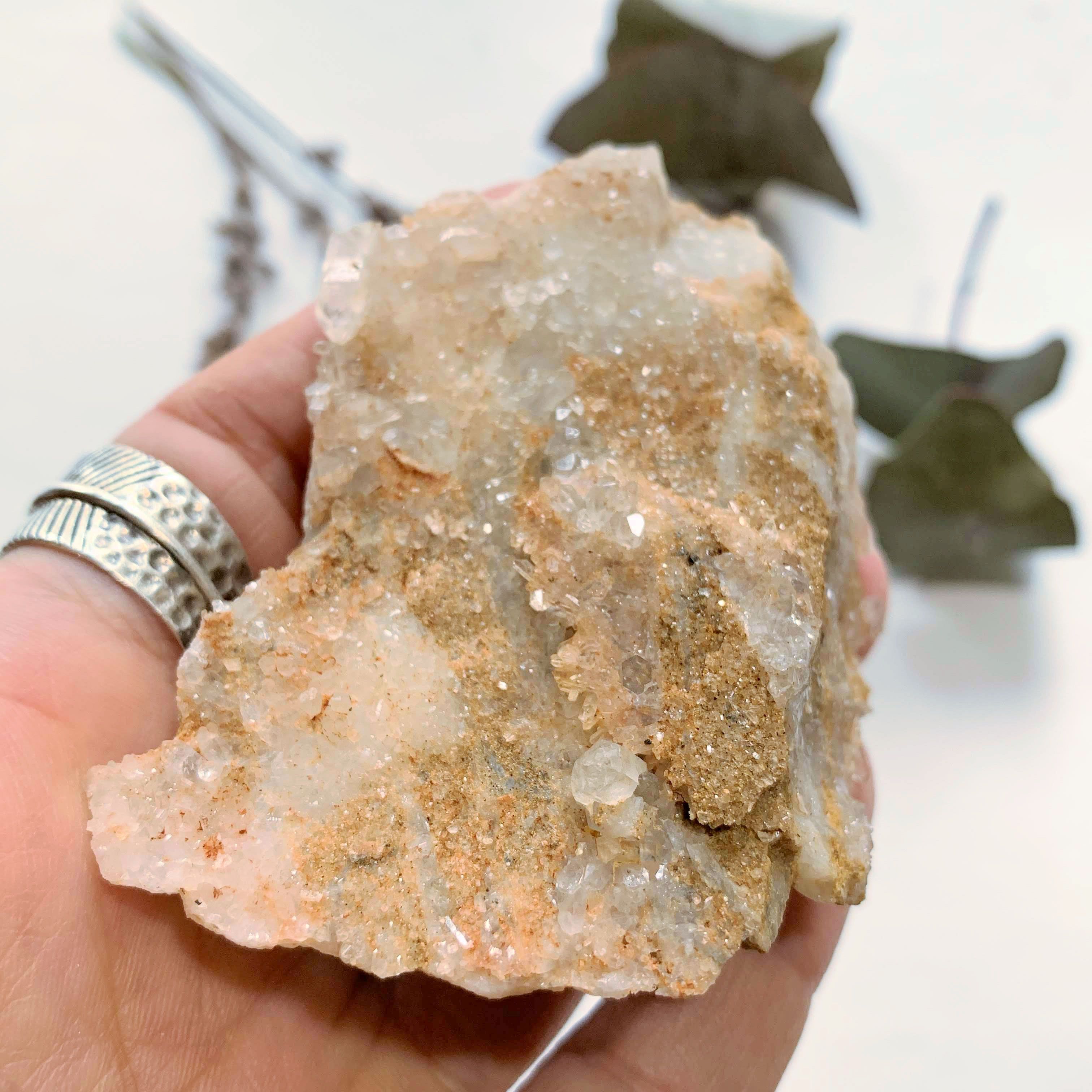 Arkansas Quartz Natural Cluster - Earth Family Crystals