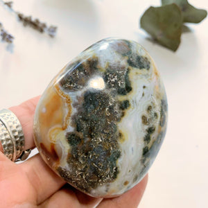 Unique Patterns Ocean Jasper Polished Specimen~Locality Madagascar - Earth Family Crystals