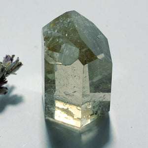Inner Child Penetrator Points Smoky Rutilated Quartz Small Tower~Locality Brazil