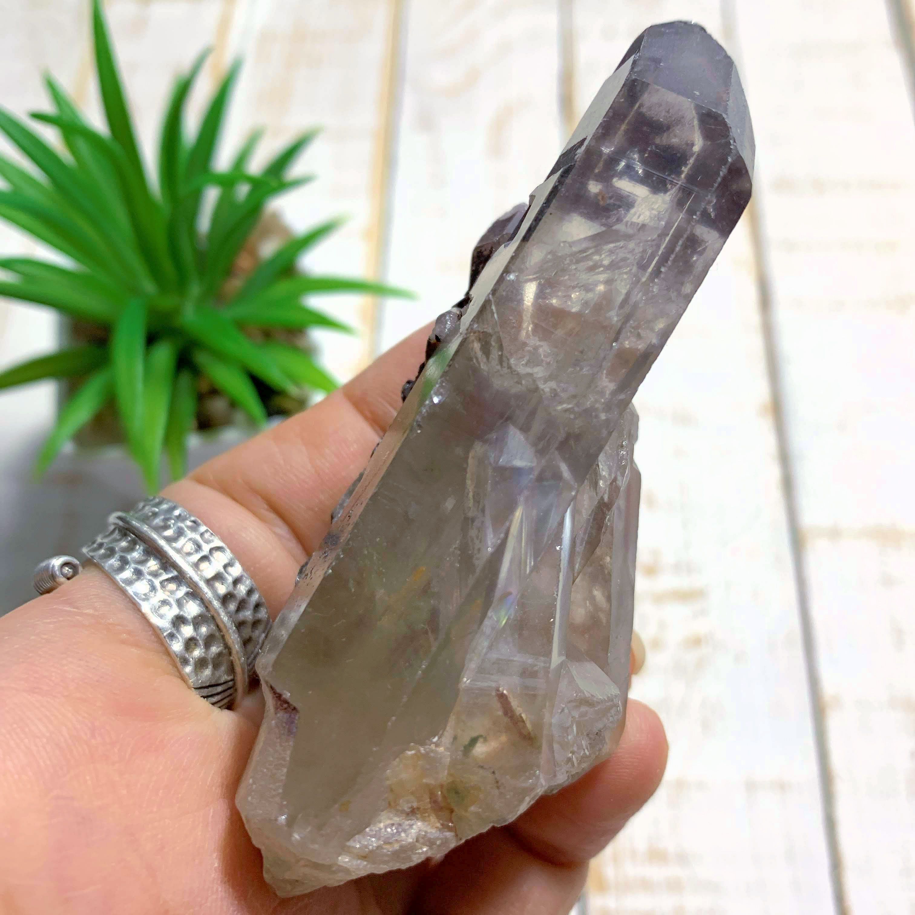 Unique Inner Child Points Shamanic Dream Quartz Natural Cluster From Brazil - Earth Family Crystals