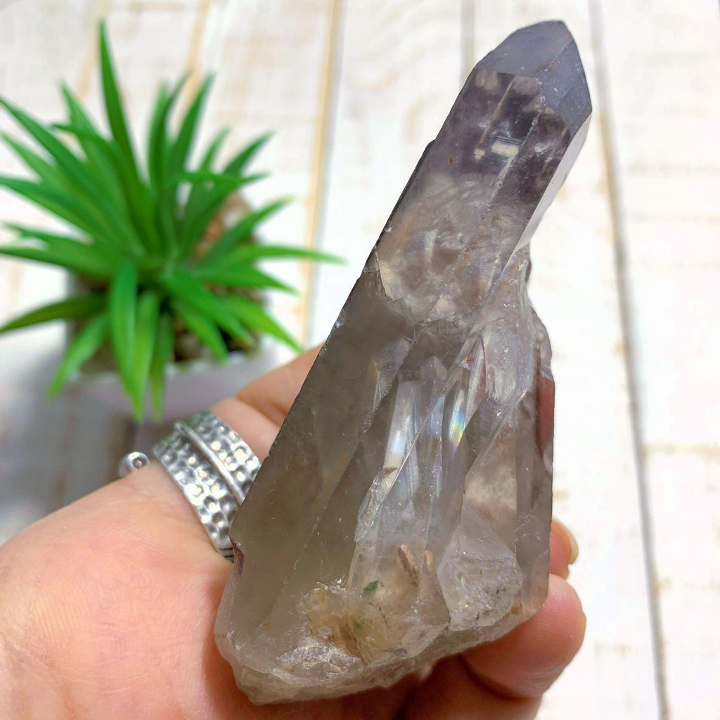 Unique Inner Child Points Shamanic Dream Quartz Natural Cluster From Brazil - Earth Family Crystals