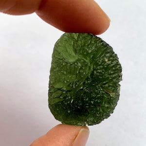 Reserved Karen High AA GRADE Moldavite Raw Specimen From Czech Republic #5 - Earth Family Crystals