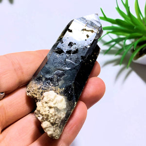 Natural Morion Smoky Quartz Specimen~Locality Namibia - Earth Family Crystals