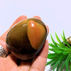 Polychrome Jasper Hand Held Pocket Stone~Locality Madagascar - Earth Family Crystals