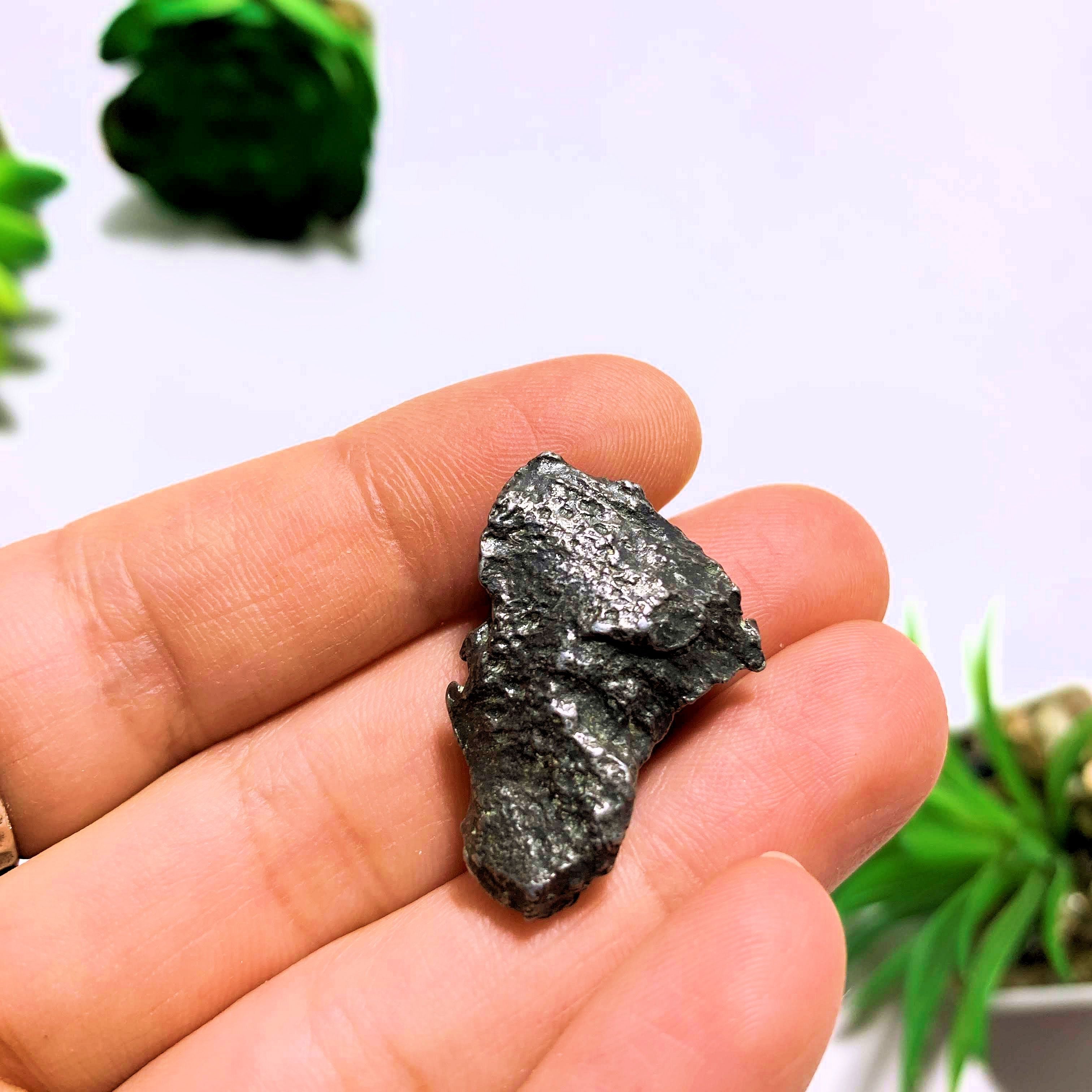 Genuine Meteorite Sikhote Alin From Russia Found in 1947 - Earth Family Crystals