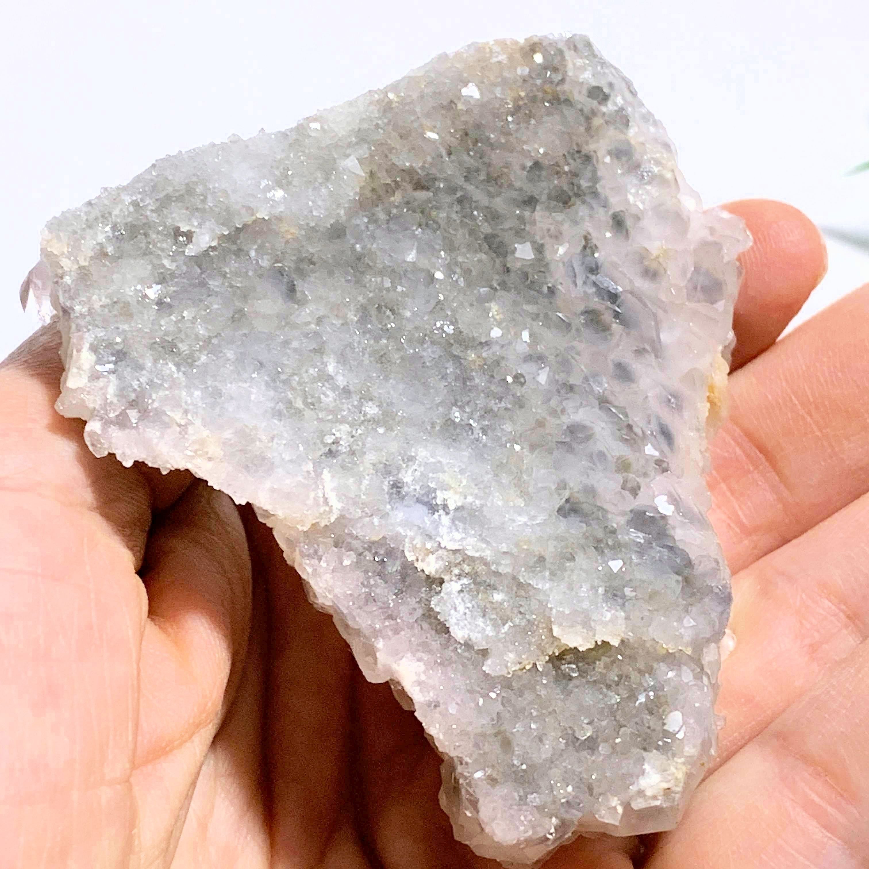 Rare Arkansas Blue Phantom Quartz Cluster With Self Healing - Earth Family Crystals