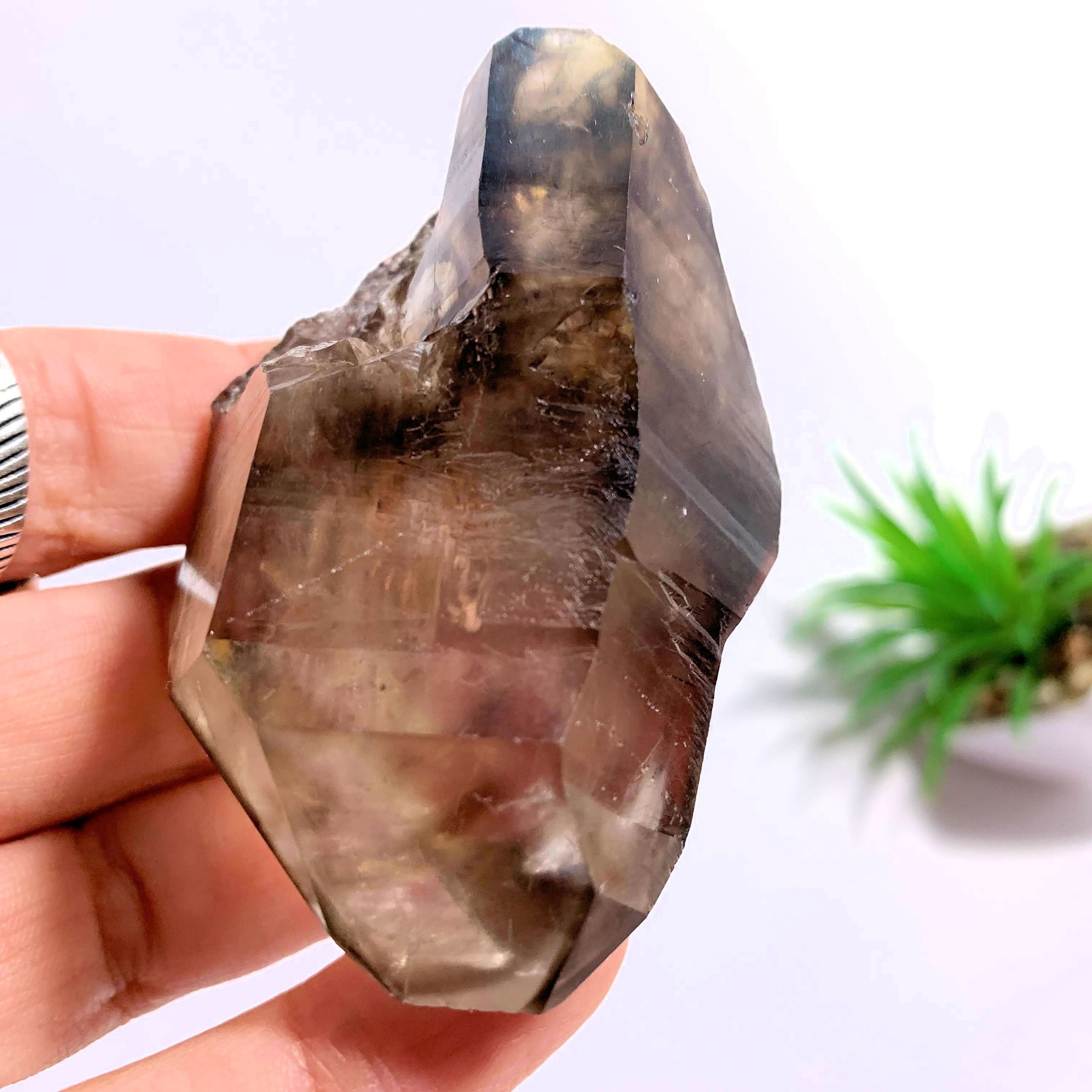 Smoky Quartz Double Terminated Specimen From Brazil - Earth Family Crystals