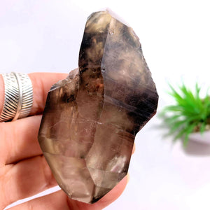 Smoky Quartz Double Terminated Specimen From Brazil - Earth Family Crystals