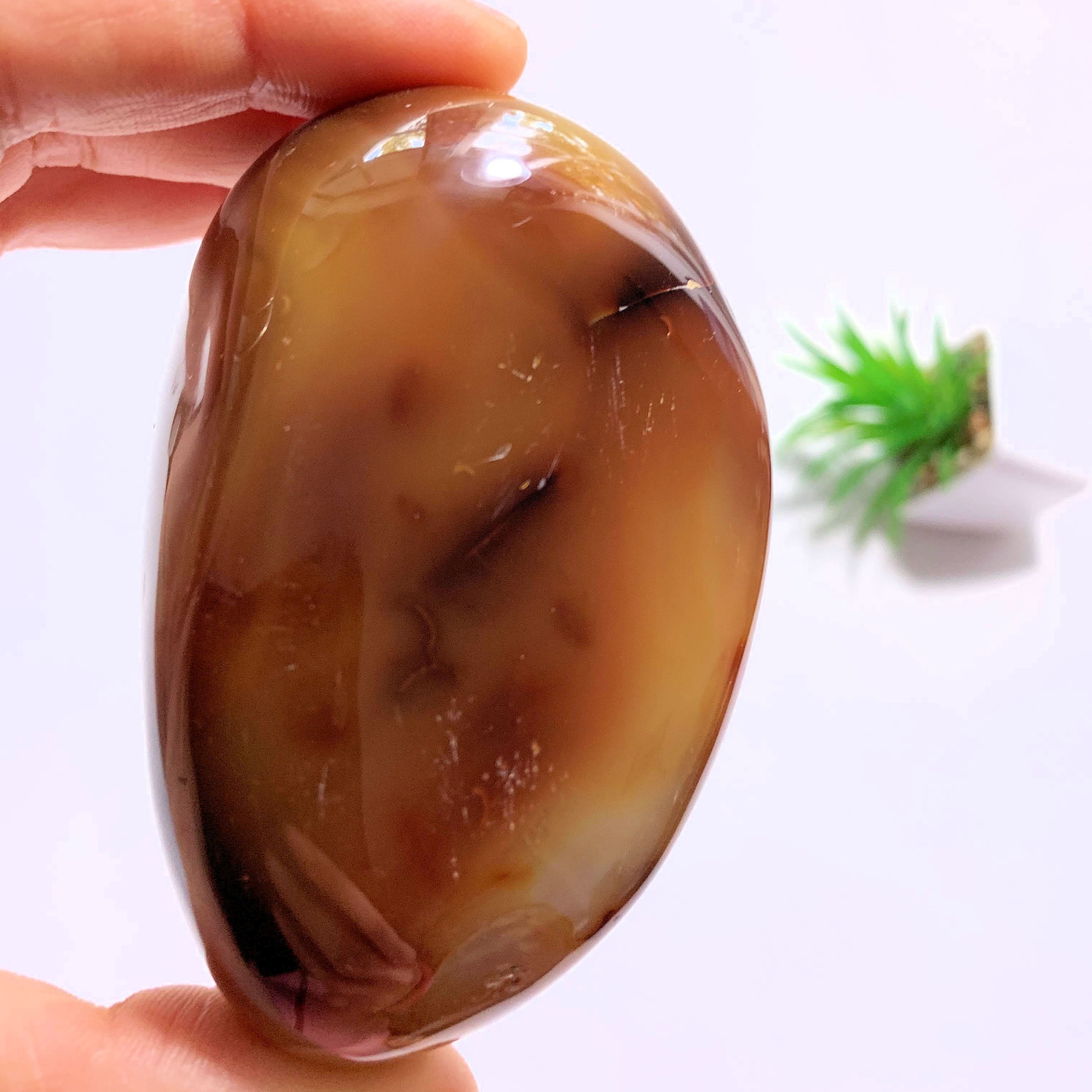 Carnelian Polished Specimen From Madagascar - Earth Family Crystals