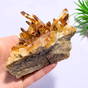 Natural Rainbow Mayanite Chunky Quartz Cluster From Arkansas - Earth Family Crystals