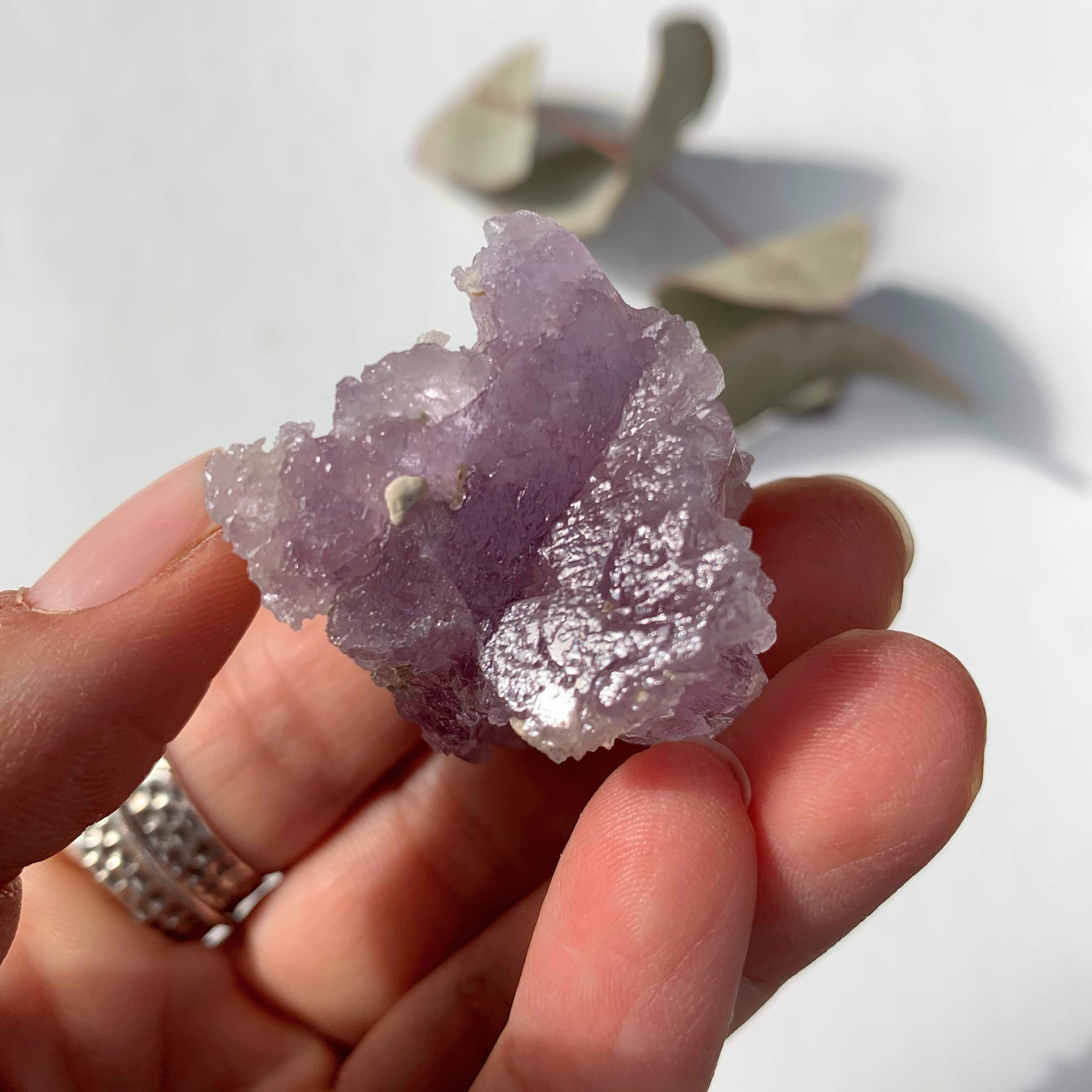 NEW FIND~Rare & Unusual Natural Hydrothermal Etched Small Amethyst Specimen From Brazil - Earth Family Crystals