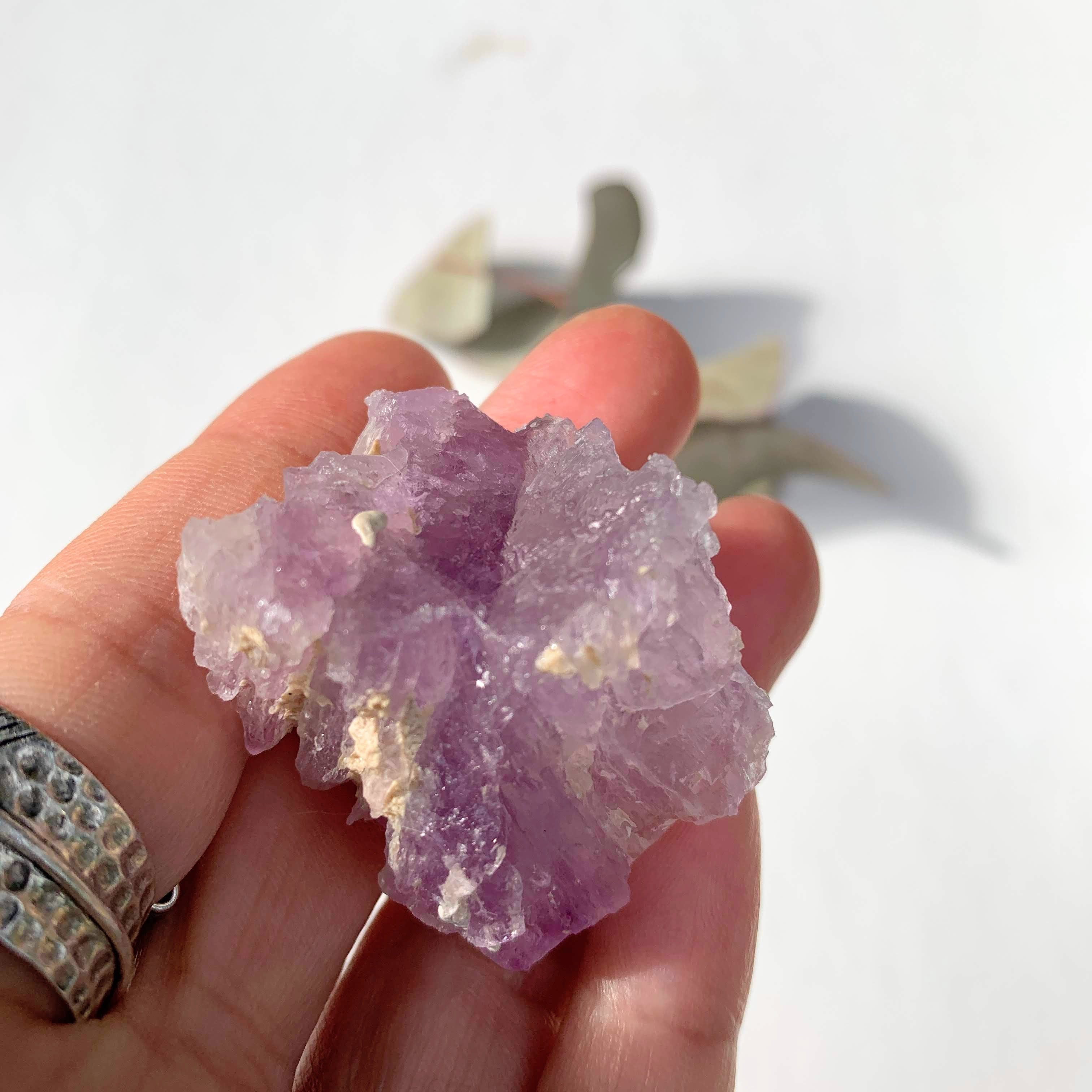 NEW FIND~Rare & Unusual Natural Hydrothermal Etched Small Amethyst Specimen From Brazil - Earth Family Crystals