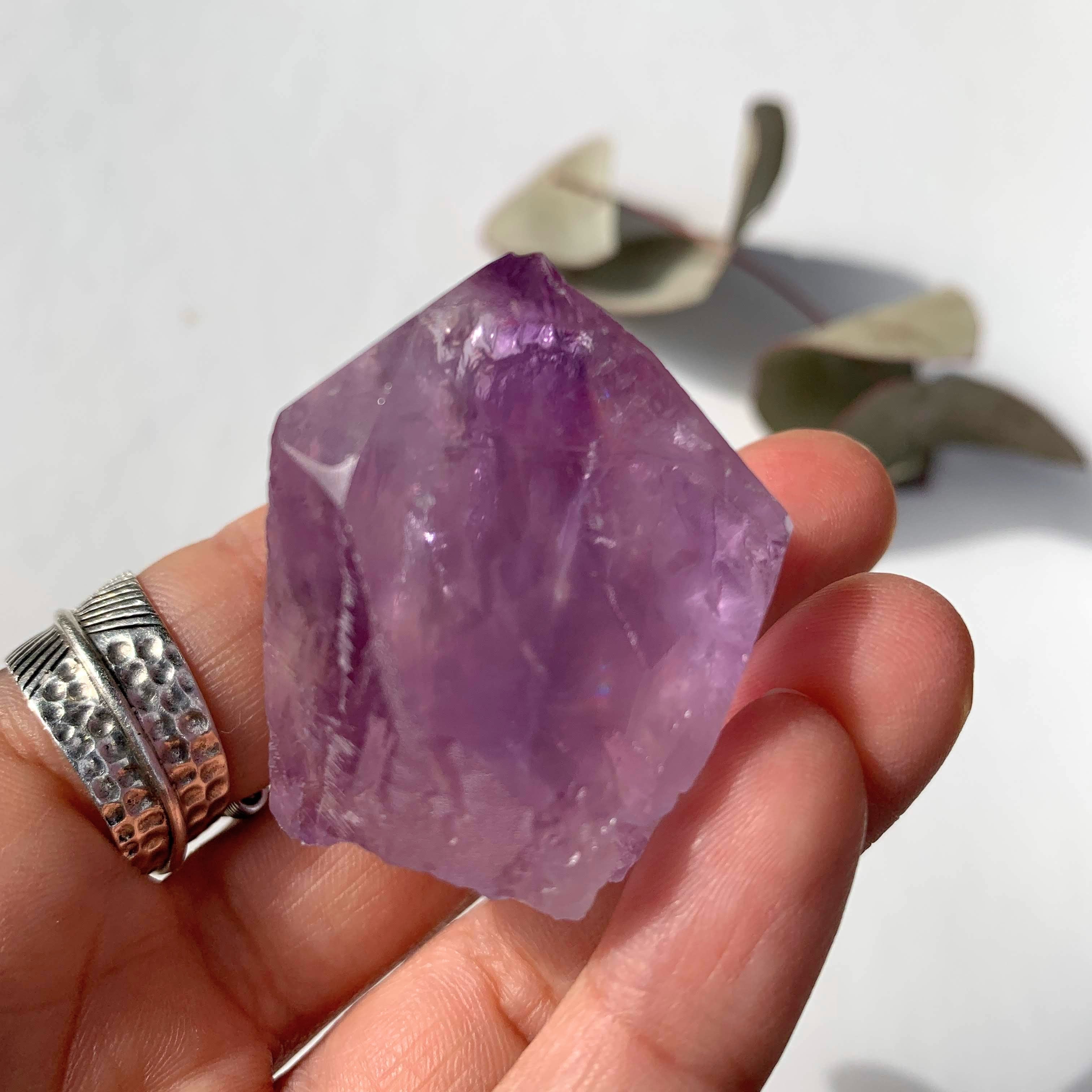 NEW FIND~Rare & Unusual Natural Hydrothermal Etched Amethyst Specimen With Record Keepers From Brazil - Earth Family Crystals
