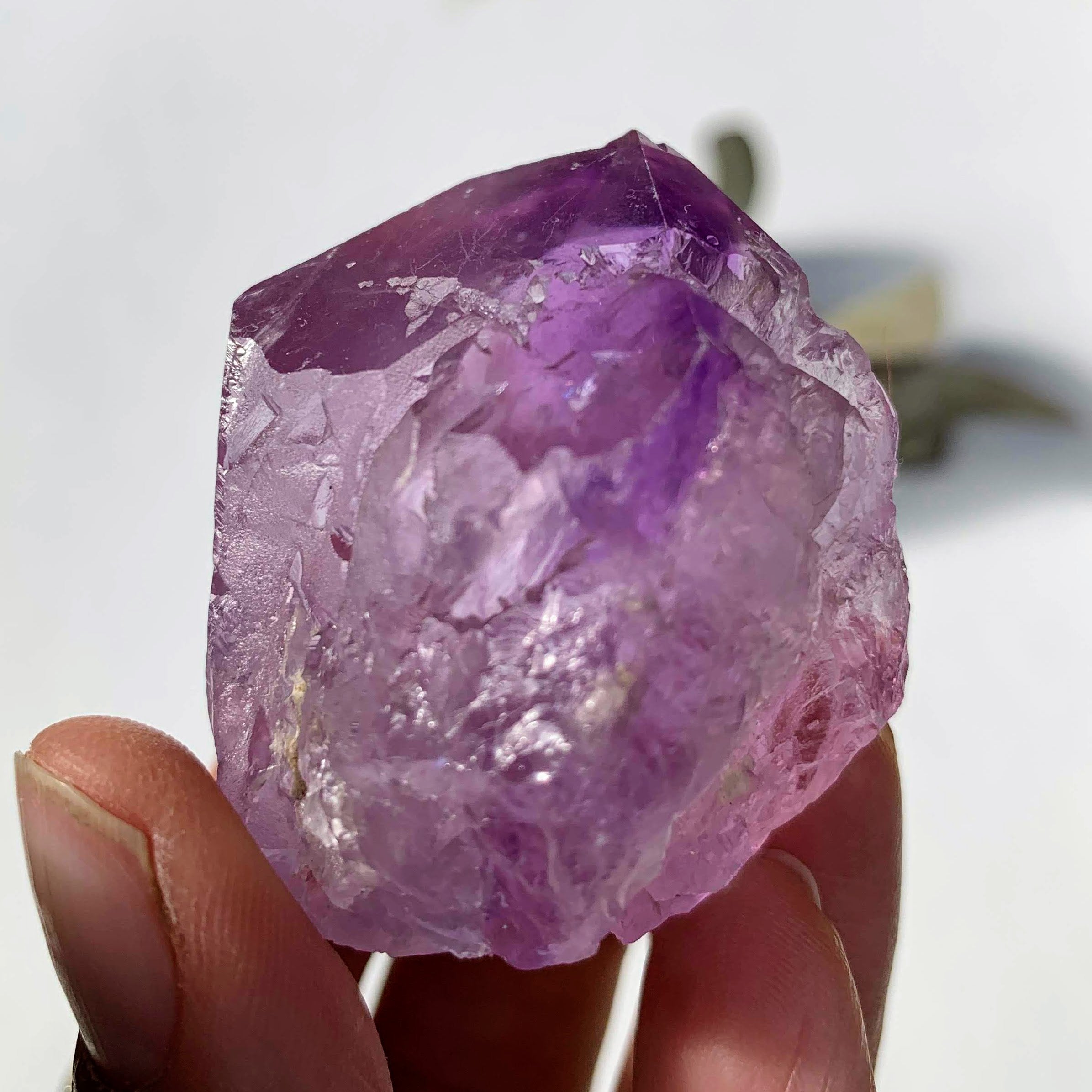 NEW FIND~Rare & Unusual Natural Hydrothermal Etched Amethyst Specimen With Record Keepers From Brazil - Earth Family Crystals