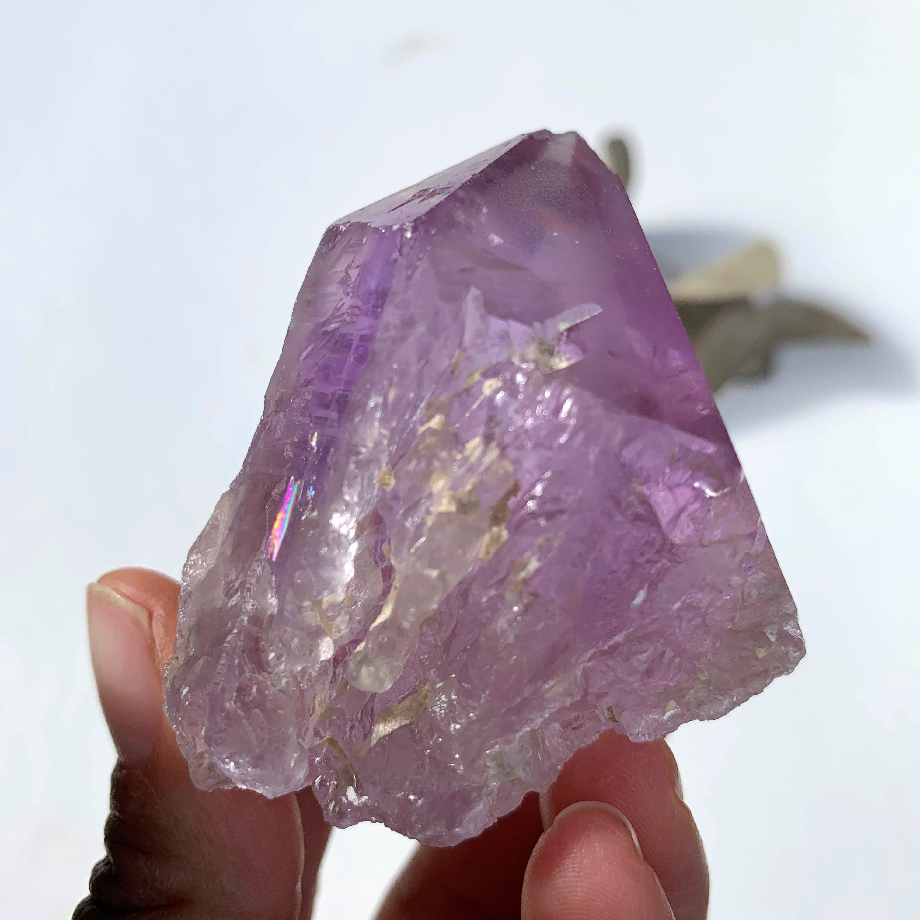 NEW FIND~Rare & Unusual Natural Hydrothermal Etched Amethyst Specimen With Record Keepers From Brazil - Earth Family Crystals