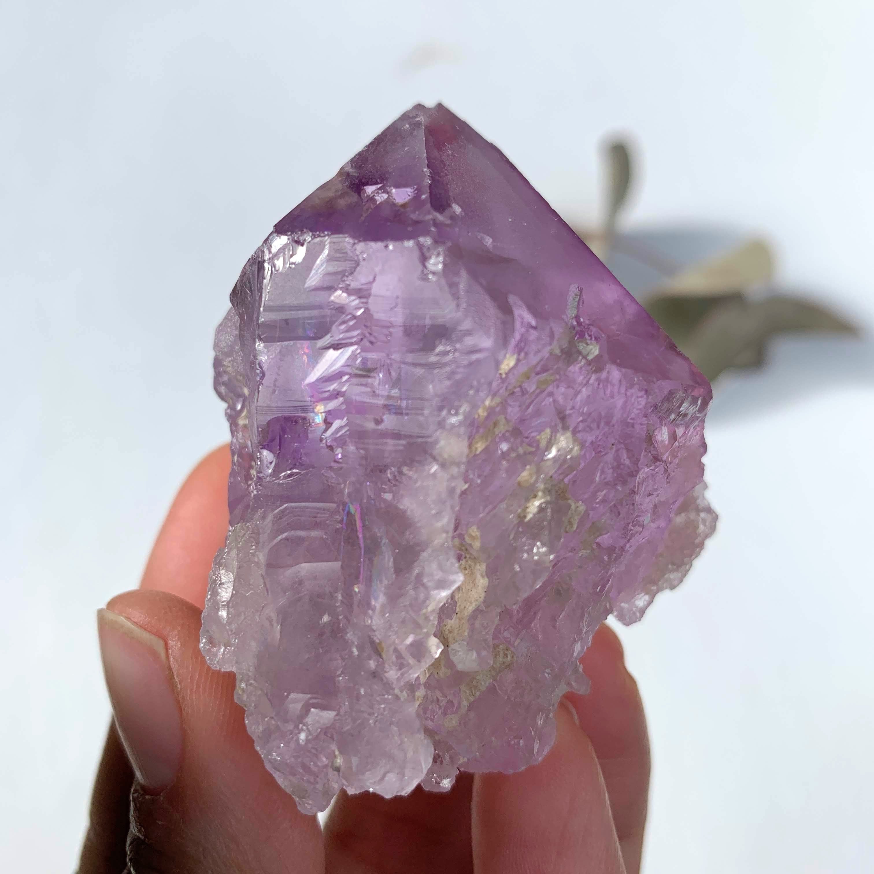 NEW FIND~Rare & Unusual Natural Hydrothermal Etched Amethyst Specimen With Record Keepers From Brazil - Earth Family Crystals