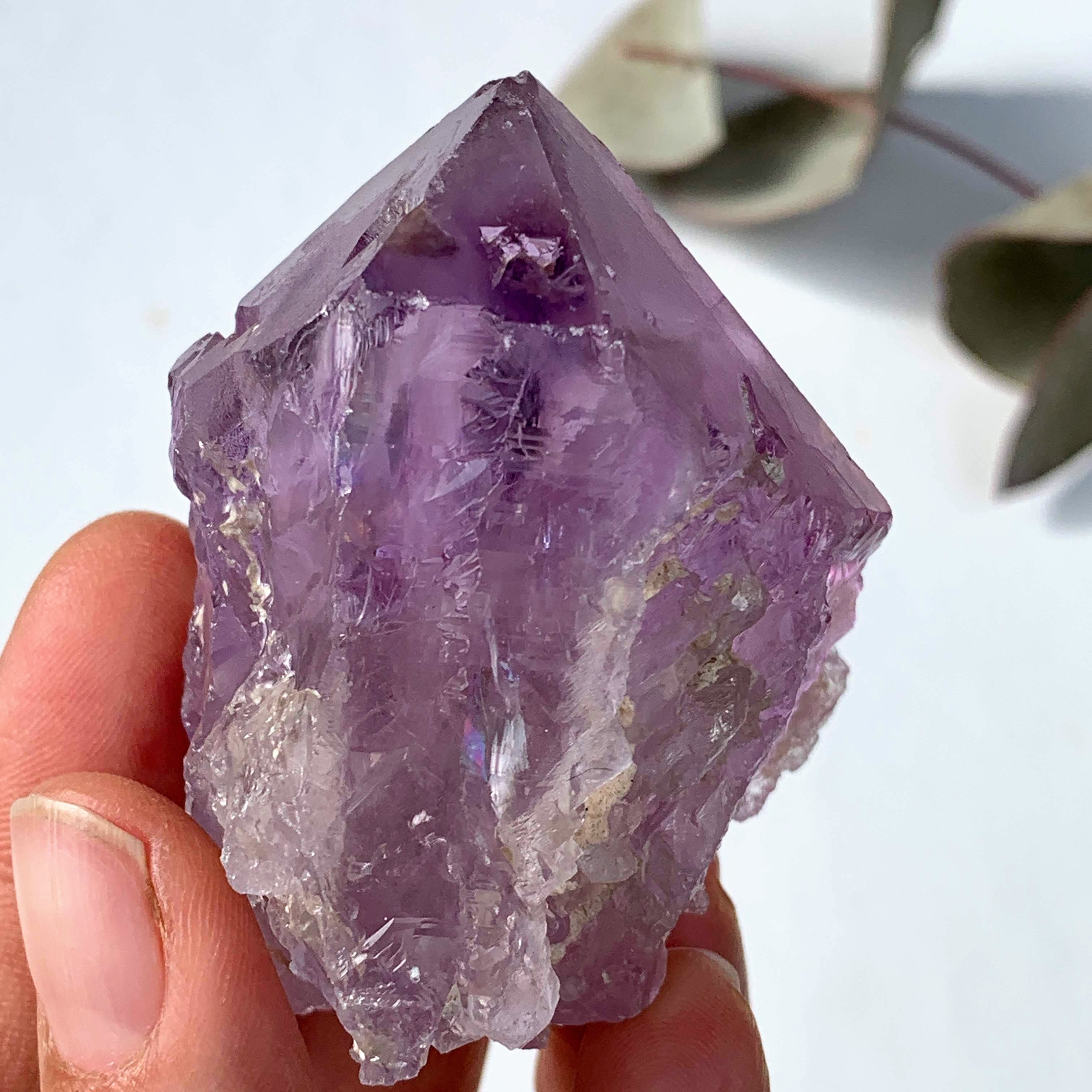 NEW FIND~Rare & Unusual Natural Hydrothermal Etched Amethyst Specimen With Record Keepers From Brazil - Earth Family Crystals
