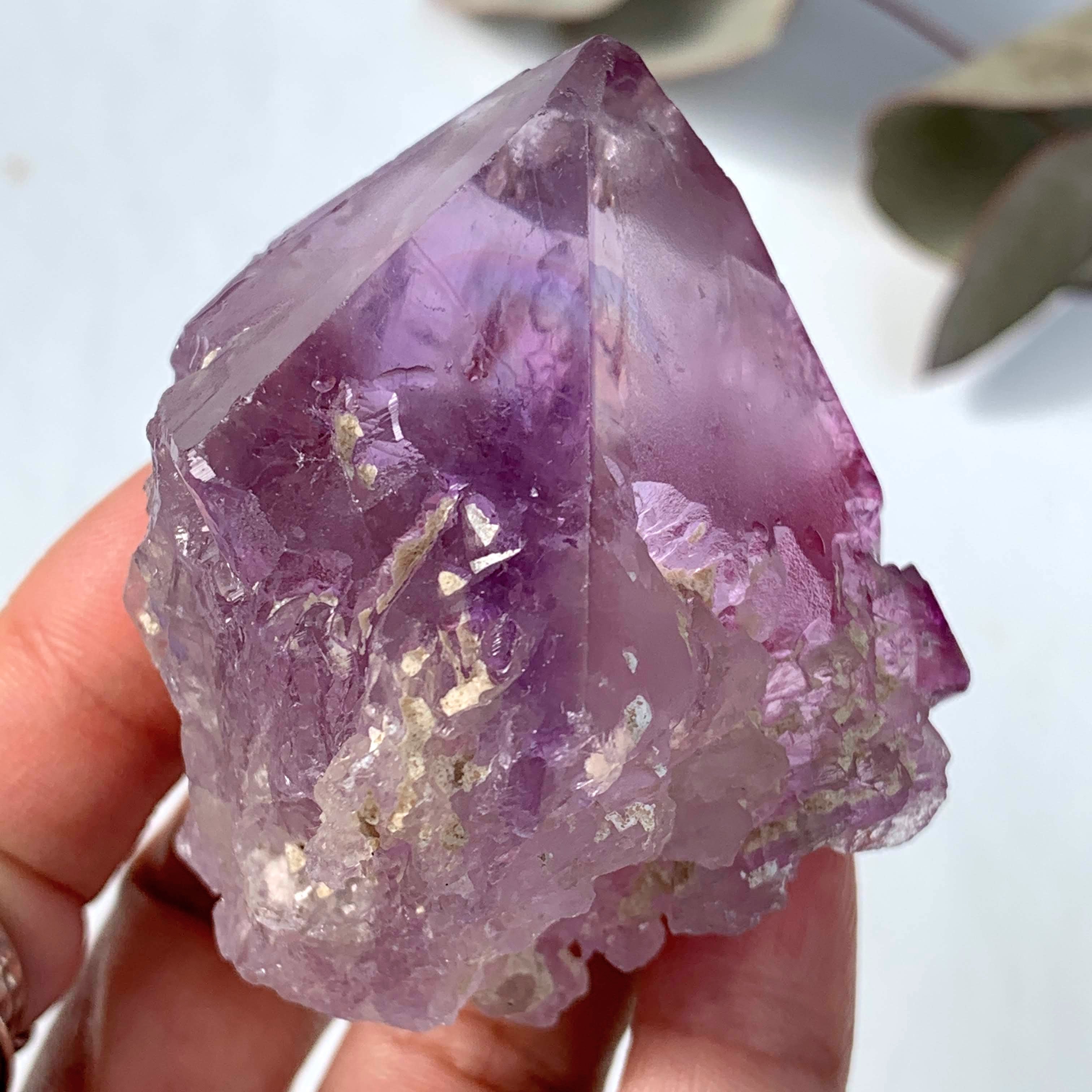 NEW FIND~Rare & Unusual Natural Hydrothermal Etched Amethyst Specimen With Record Keepers From Brazil - Earth Family Crystals