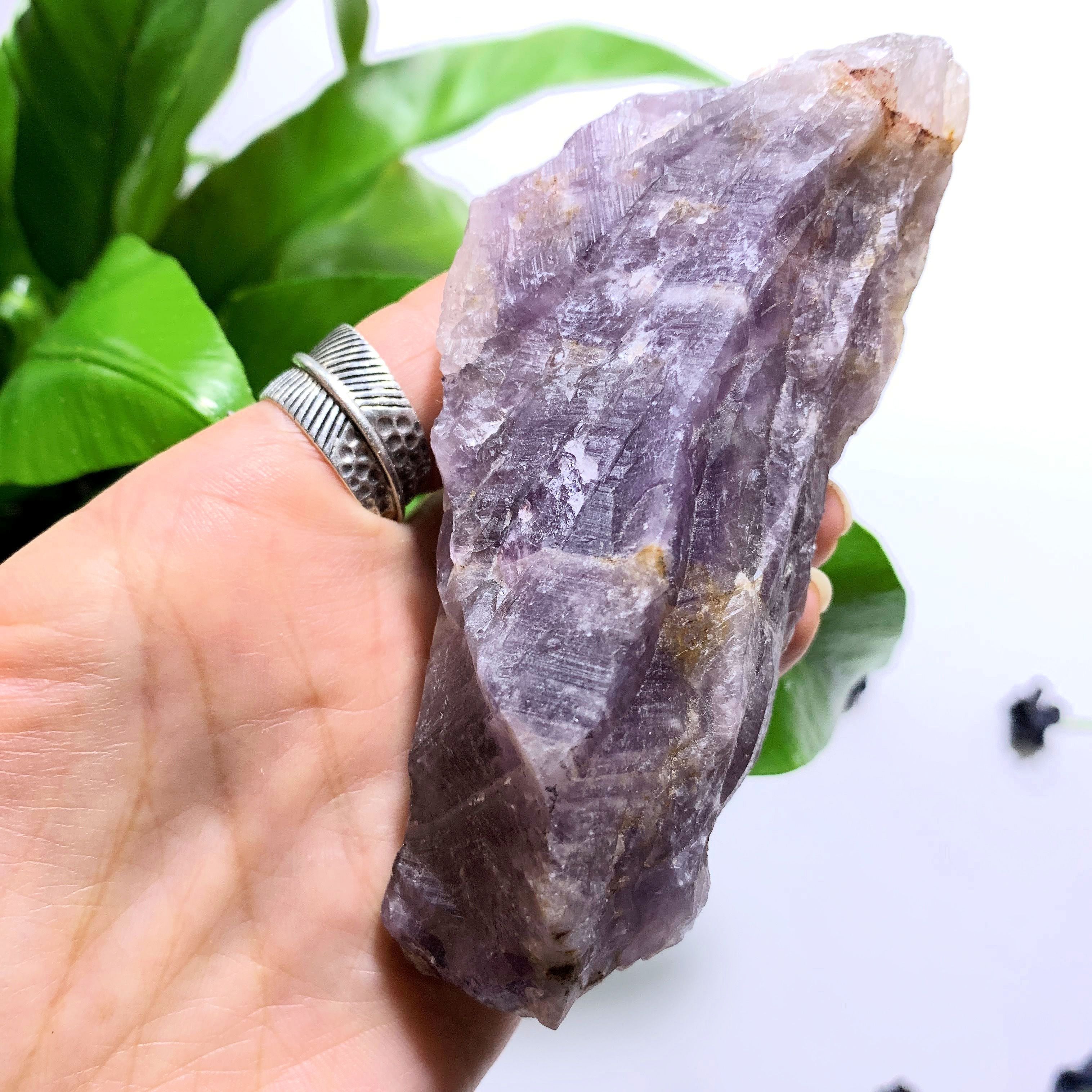 Genuine Large Auralite-23 Point  From Ontario, Canada - Earth Family Crystals