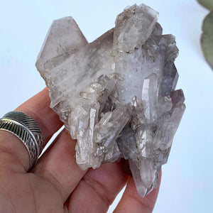 Healing Lithium Quartz Cluster From Brazil #3 - Earth Family Crystals