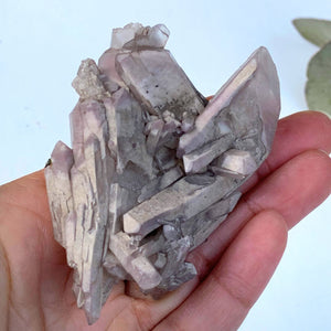 Healing Lithium Quartz Cluster From Brazil #3 - Earth Family Crystals