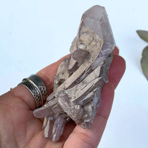 Healing Lithium Quartz Cluster From Brazil #3 - Earth Family Crystals