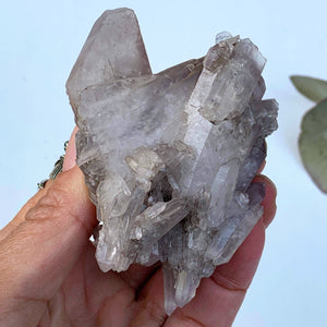 Healing Lithium Quartz Cluster From Brazil #3 - Earth Family Crystals