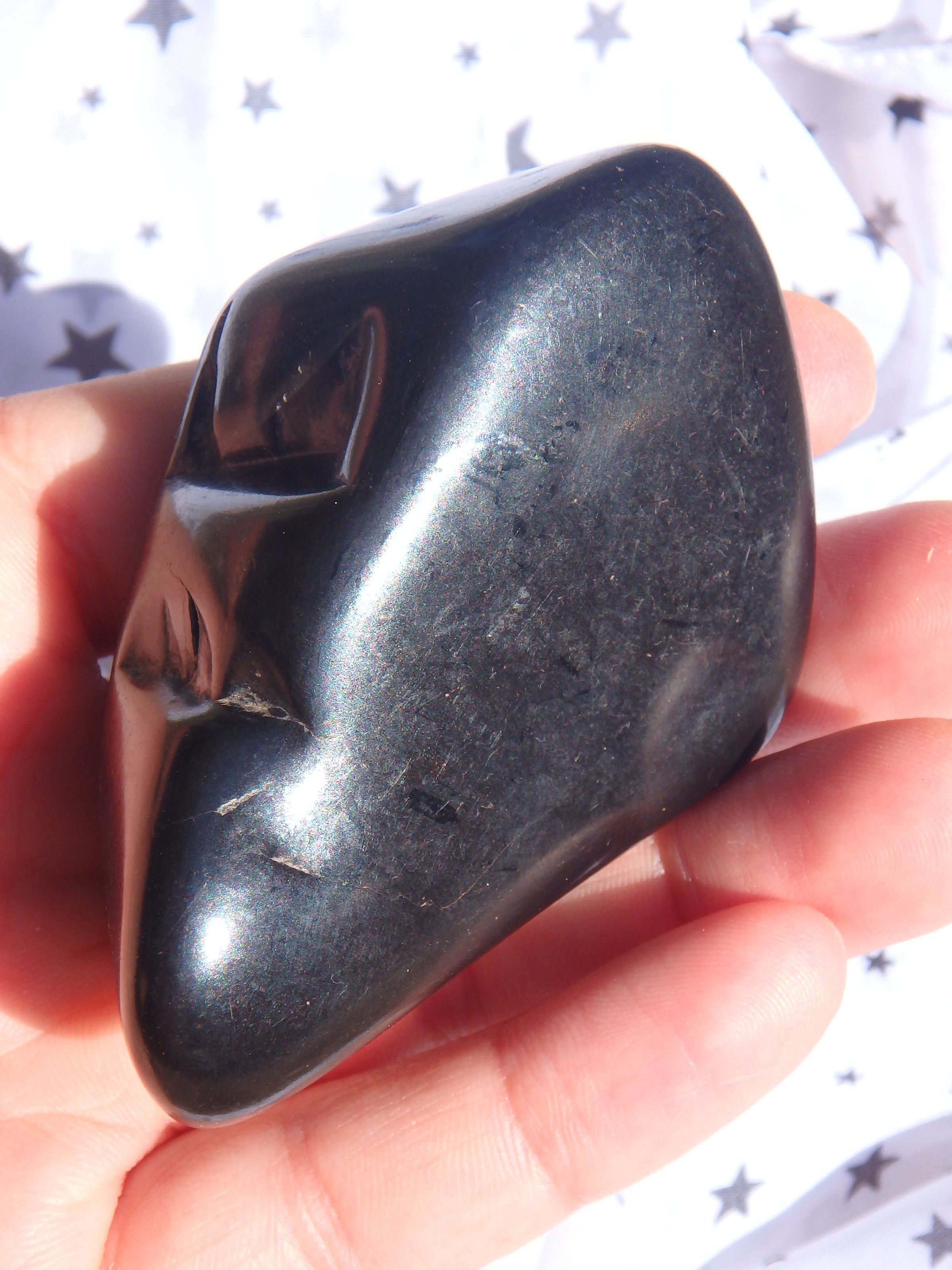 Chunky Black Jet Specimen - Earth Family Crystals