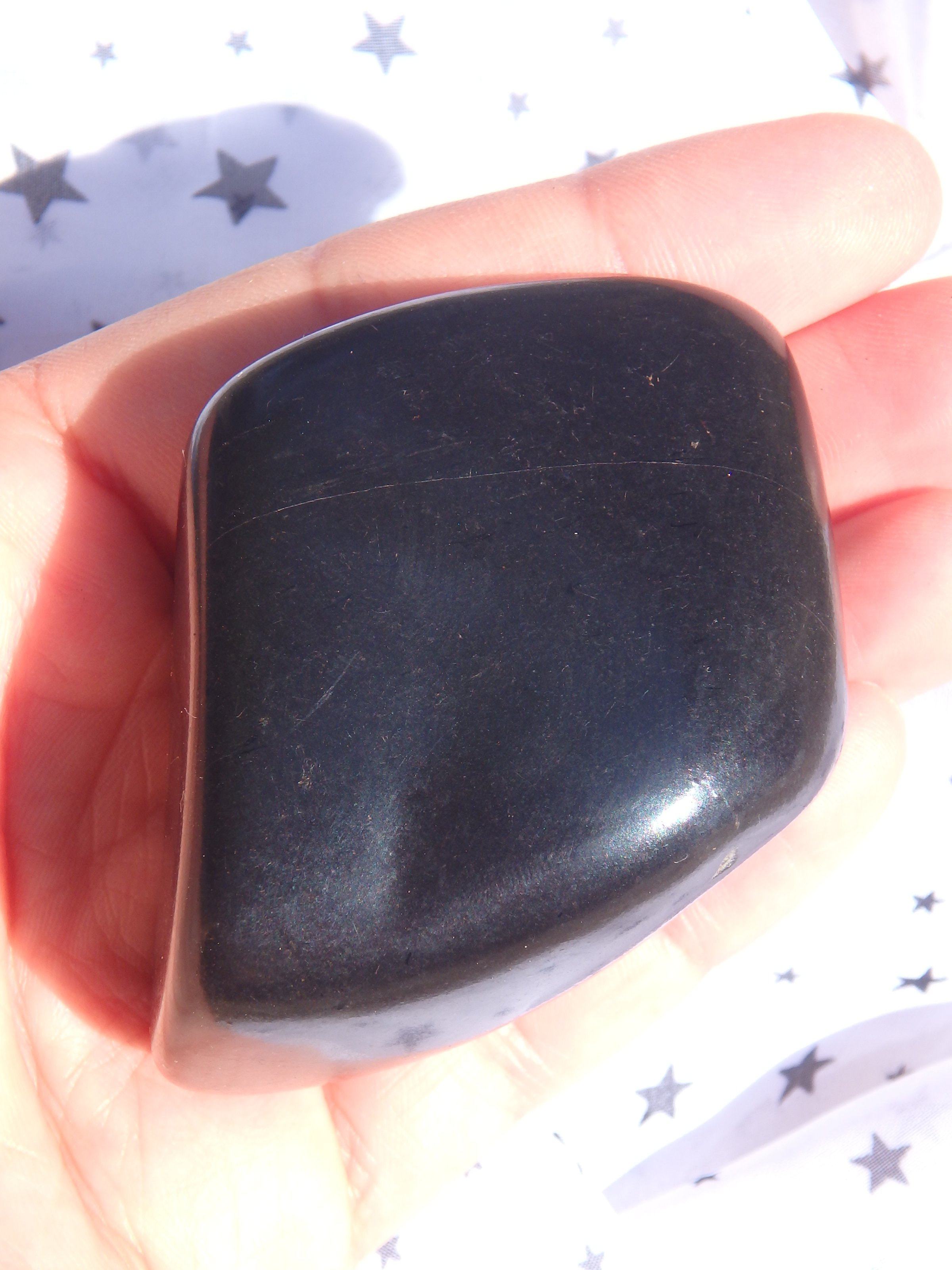 Chunky Black Jet Specimen - Earth Family Crystals