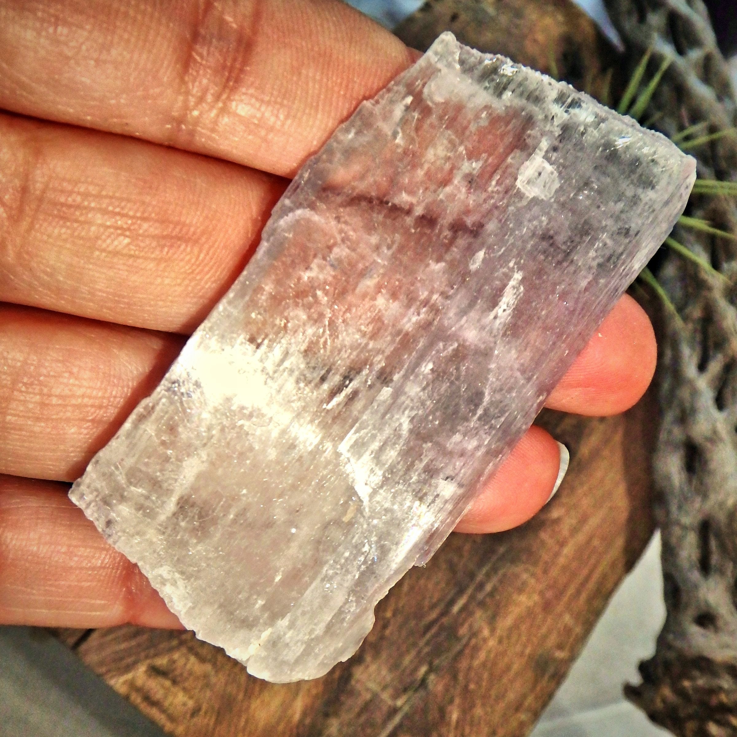 Purple & Clear Kunzite Specimen Natural Specimen