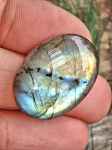 Pretty Patterns Labradorite Cabochon1 - Earth Family Crystals