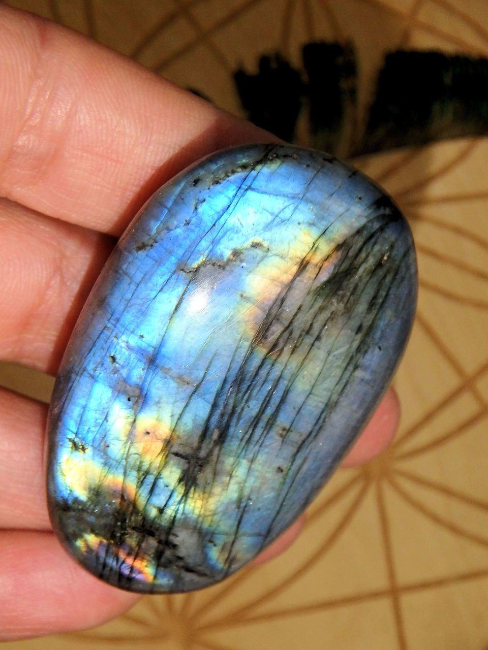 Brilliant Flashes Labradorite Polished Specimen - Earth Family Crystals