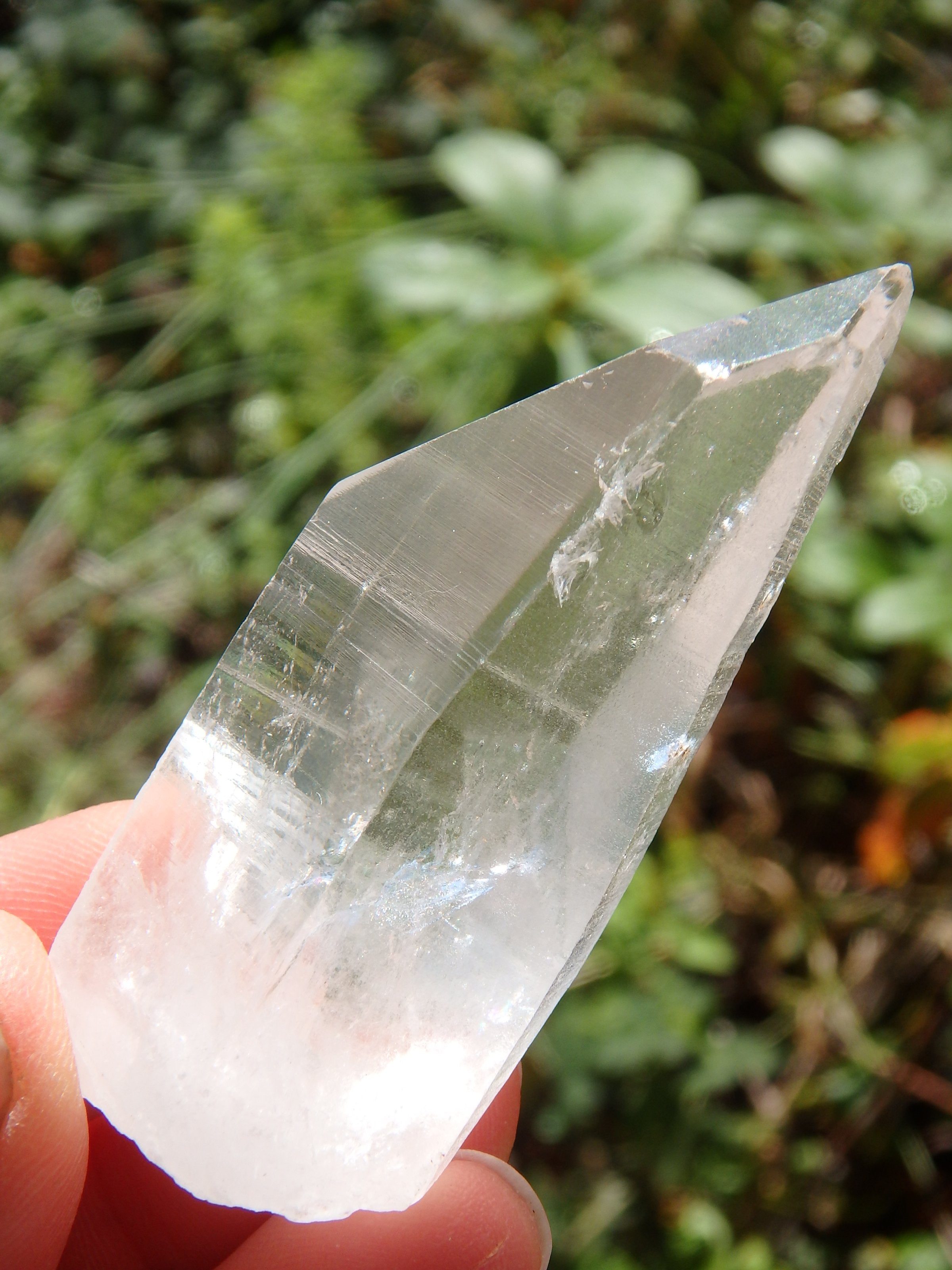 High Vibe Brazilian Lemurian Quartz Point 1