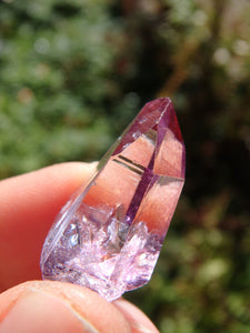 Adorable Dainty Rose Aura Colombian Lemurian Quartz Point 5 - Earth Family Crystals