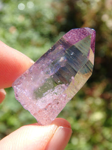 Adorable Dainty Rose Aura Colombian Lemurian Quartz Point 3 - Earth Family Crystals