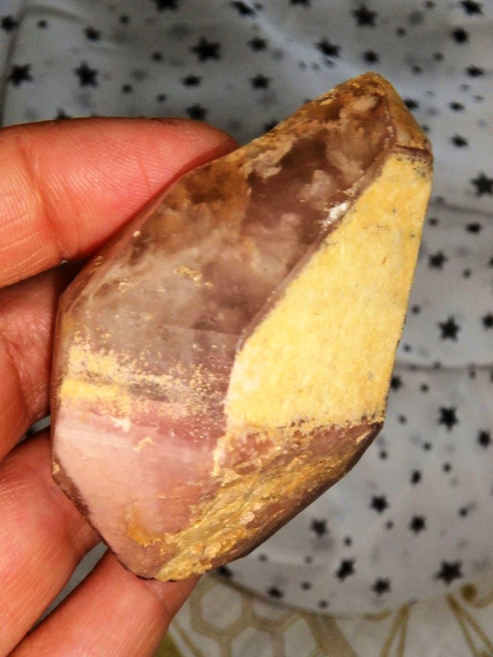 Outstanding Diamond DT Raw Lithium Quartz With Caves - Earth Family Crystals
