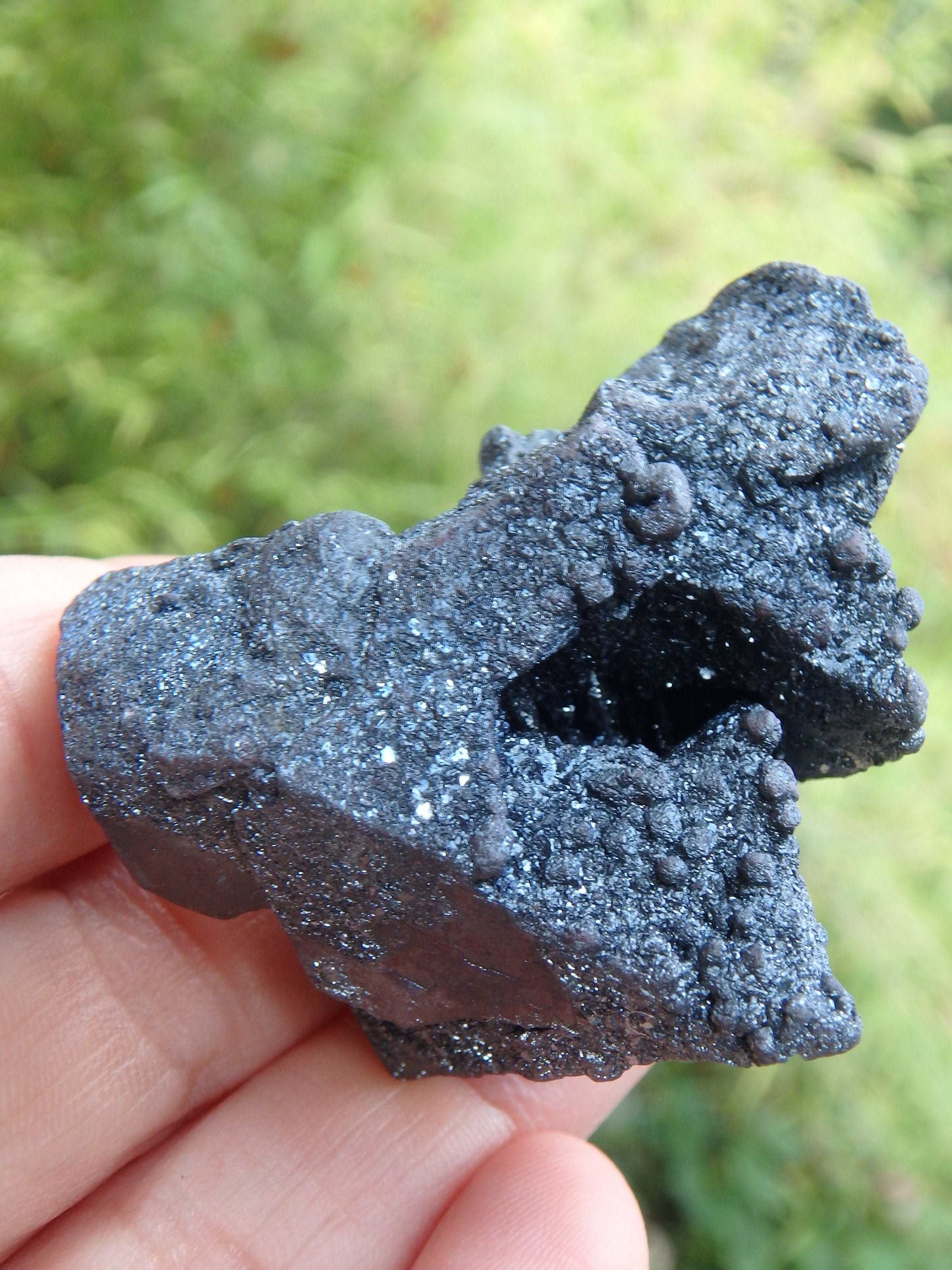 Rare Patagonia Pseudomorph Magnetite & Hematite Natural Specimen - Earth Family Crystals