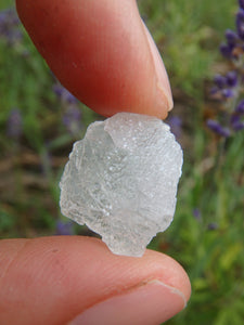 STUNNING ARIZONA ELESTIAL ANGEL CALCITE (AKA. WHITE MOLDAVITE) in Collectors Box 1