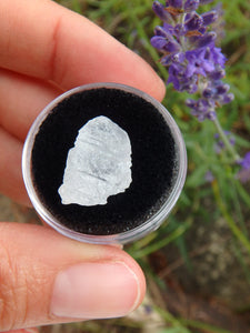 STUNNING ARIZONA ELESTIAL ANGEL CALCITE (AKA. WHITE MOLDAVITE)  in Collectors Box 7