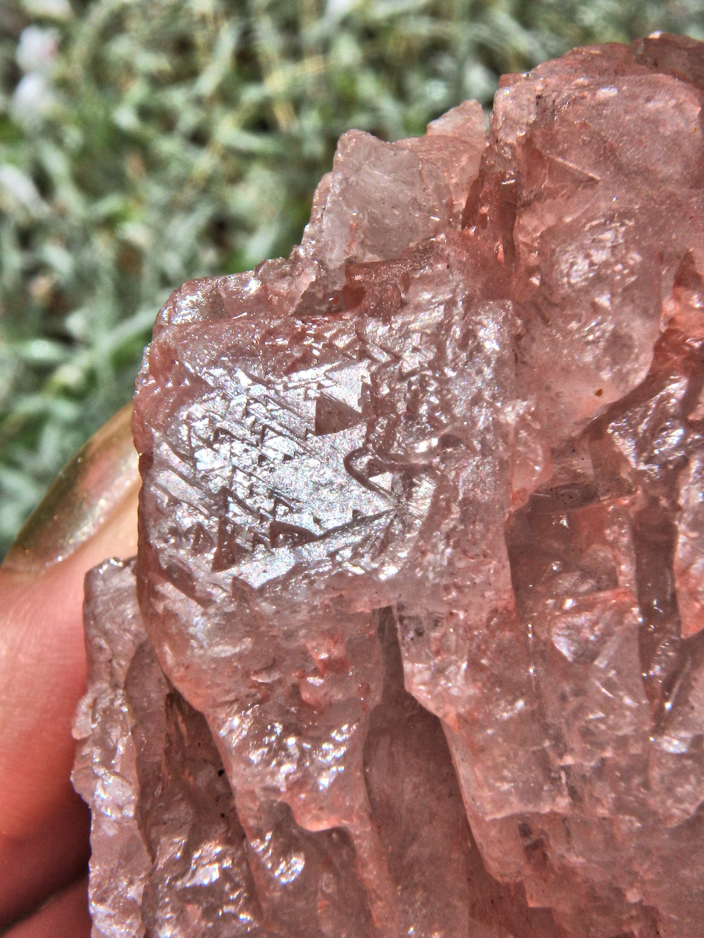Lovely Large Chunky Pink Nirvana Himalayan Ice Quartz Specimen - Earth Family Crystals