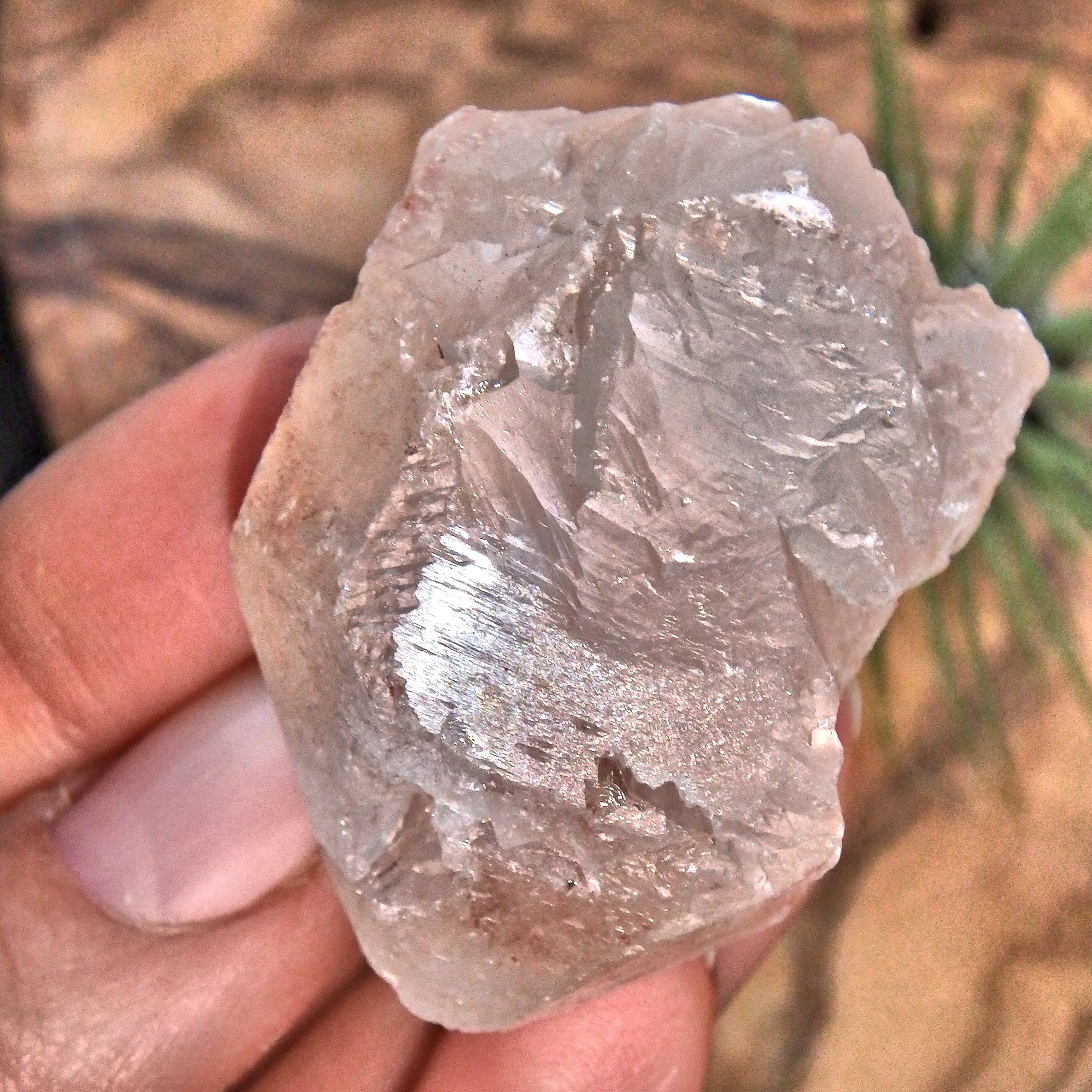 Perfect Double Sided Points With Record Keepers Nirvana Ice Quartz - Earth Family Crystals