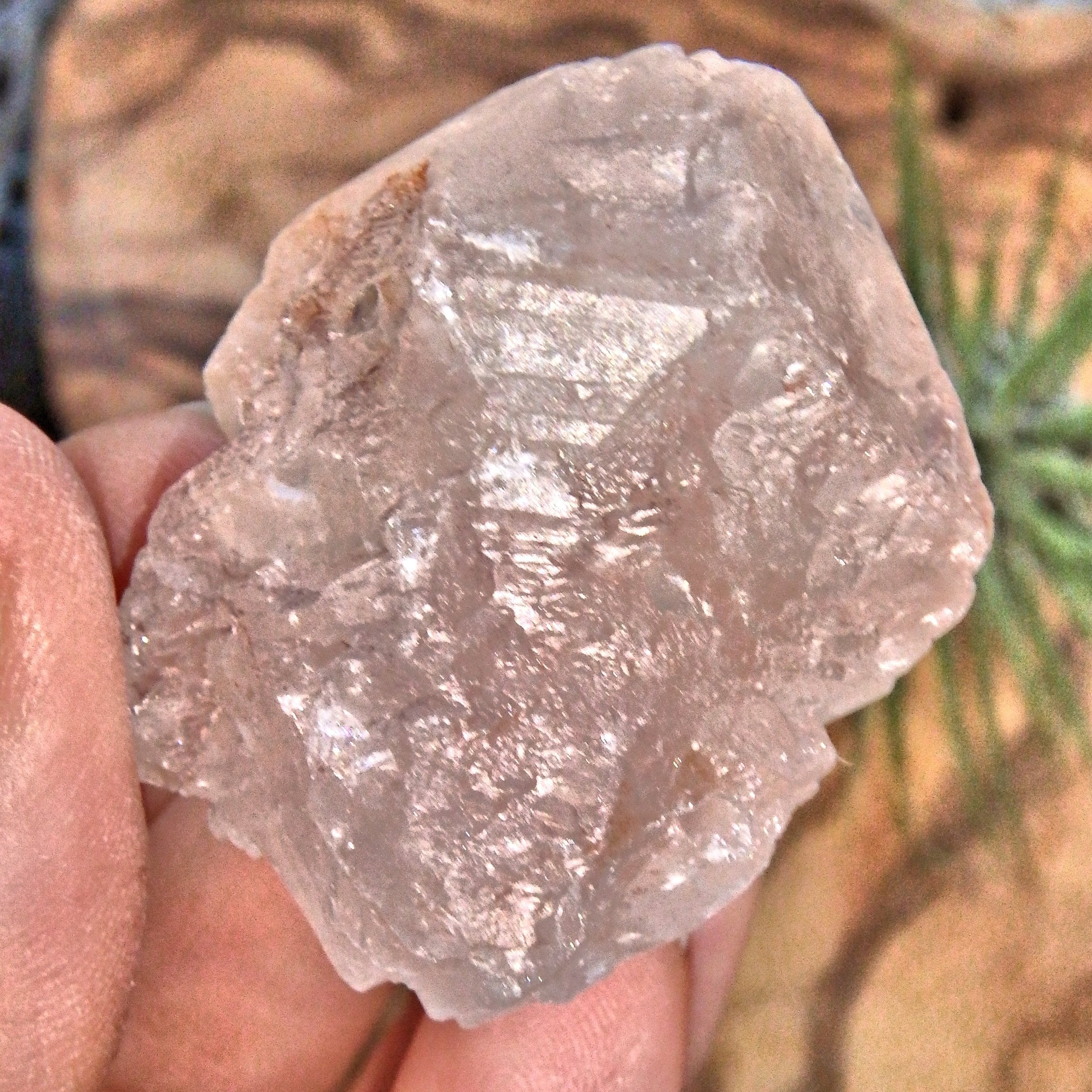 Perfect Double Sided Points With Record Keepers Nirvana Ice Quartz - Earth Family Crystals