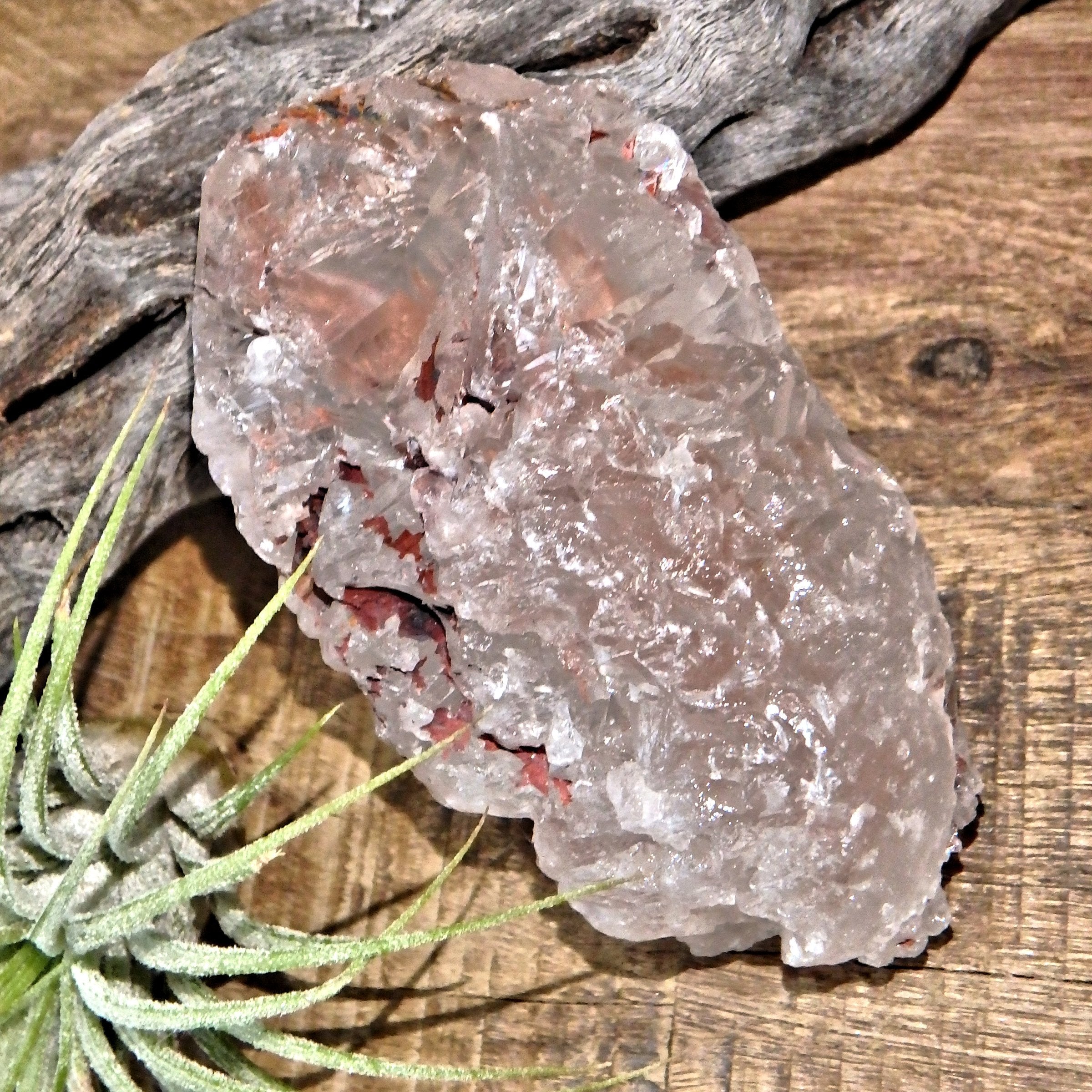 Record Keepers & Inclusions Pink Ice Nirvana Quartz Point From the Himalayas - Earth Family Crystals