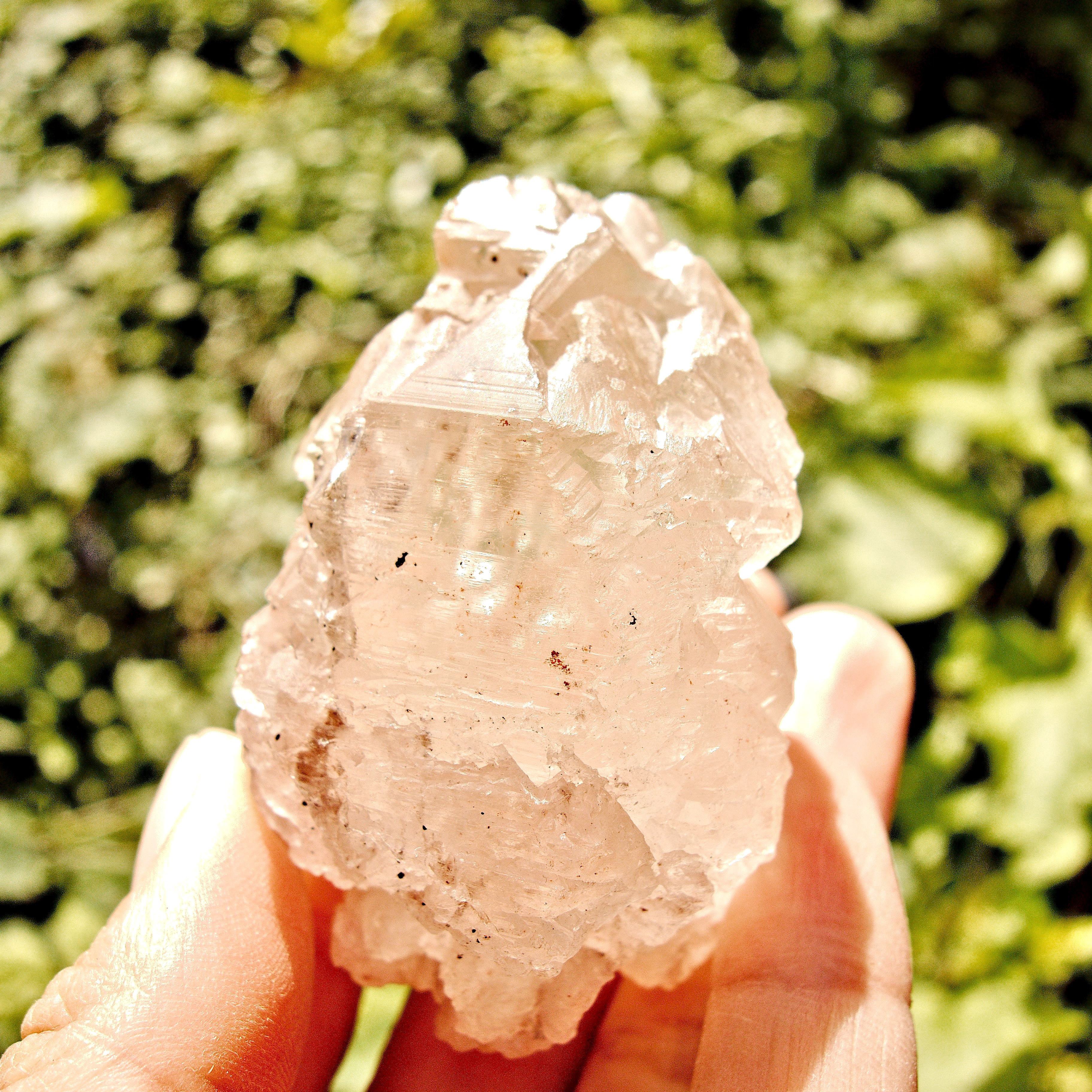 Brilliant Ice Pink Large Nirvana Quartz Specimen From The Himalayas - Earth Family Crystals