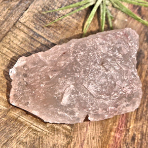 Fantastic Double Sided Peak Points Ice Pink Nirvana Quartz Point from the Himalayas - Earth Family Crystals
