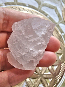 Pink Ice~Stunning Hand Held Nirvana Quartz Specimen From The Himalayas - Earth Family Crystals