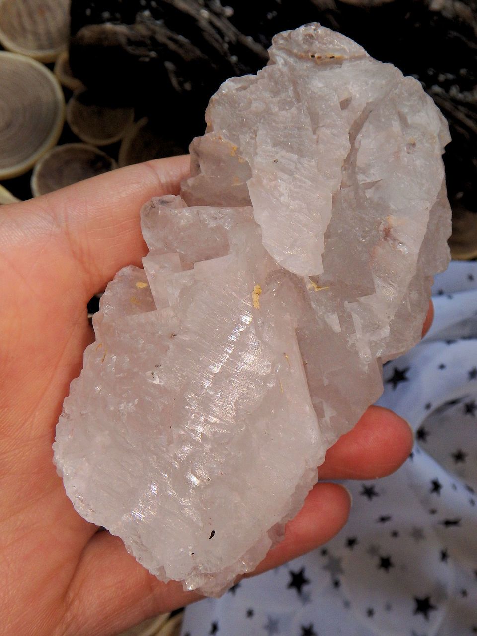 High Vibe Nirvana Ice Quartz Large Specimen From The Himalayas - Earth Family Crystals