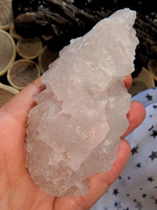High Vibe Nirvana Ice Quartz Large Specimen From The Himalayas - Earth Family Crystals