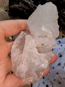High Vibe Nirvana Ice Quartz Large Specimen From The Himalayas - Earth Family Crystals