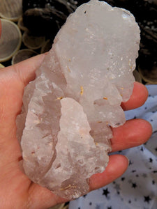 High Vibe Nirvana Ice Quartz Large Specimen From The Himalayas - Earth Family Crystals